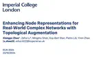 Enhancing Real-World Complex Network Representations with Topological Augmentation